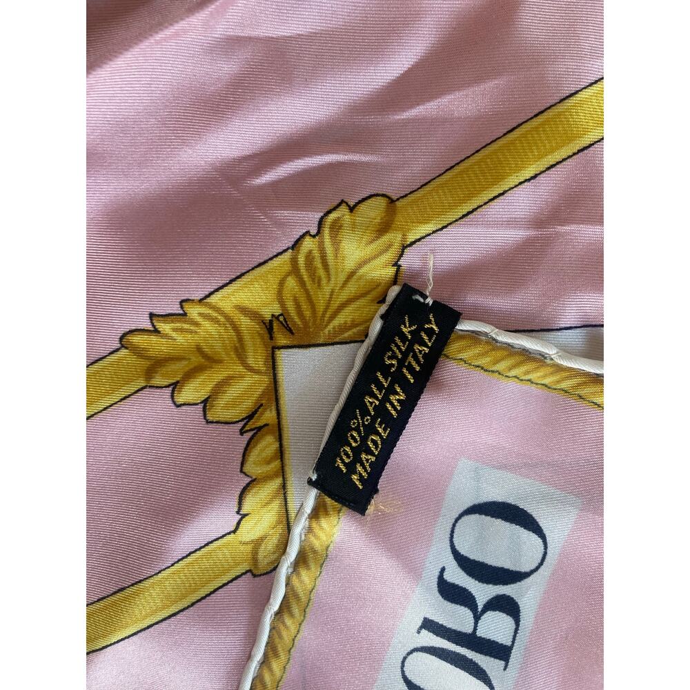 Doro Rare 1960's Hardy Amies Style Royal Opera House Italian Silk Vintage Scarf - Picture 4 of 8